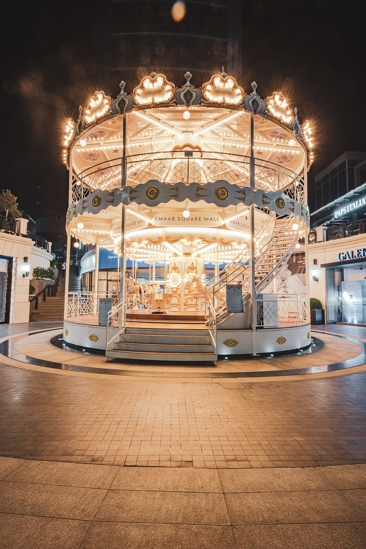 Emaar Square Mall Carousel Design for Festive Season